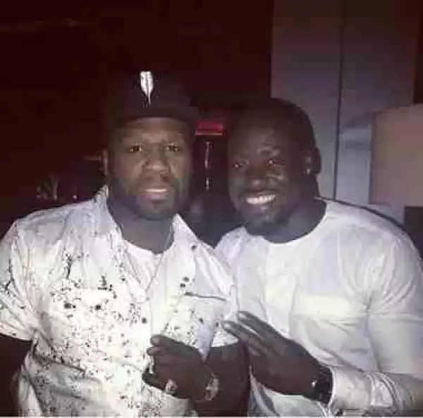 Photo Of Ghanaian Actor, Chris Attoh & American Rapper, 50 Cent